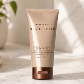 Beauty Pie Nice Legs Tinted Super Blur Body Lotion helps create smoother-looking, more even-toned legs