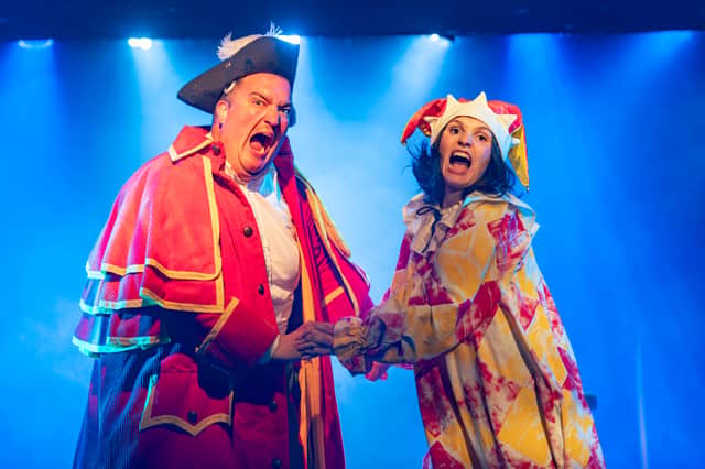James Peake and Morven Blackadder in Cry/Laugh