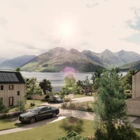 MAKAR's initial concept designs for homes at Ratagan PIC: MAKAR