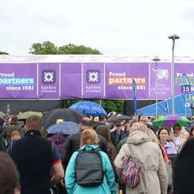 Revellers battled washout conditions on the second day of the Royal Highland Show