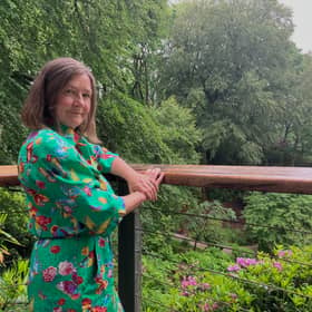 Actor Sharron Devine brought the sensory, site-specific show to Pitlochry PIC: Eugenia Kamozinova