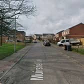 Armed police were called to the incident in Muirshiel Crescent.