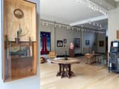 Installation view of the Fine Art Society's 150th anniversary exhibition