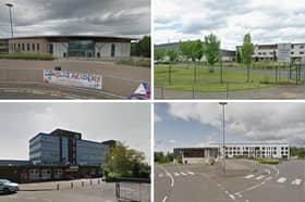 The four best performing secondary schools in East Dunbartonshire when it comes to exam results.
