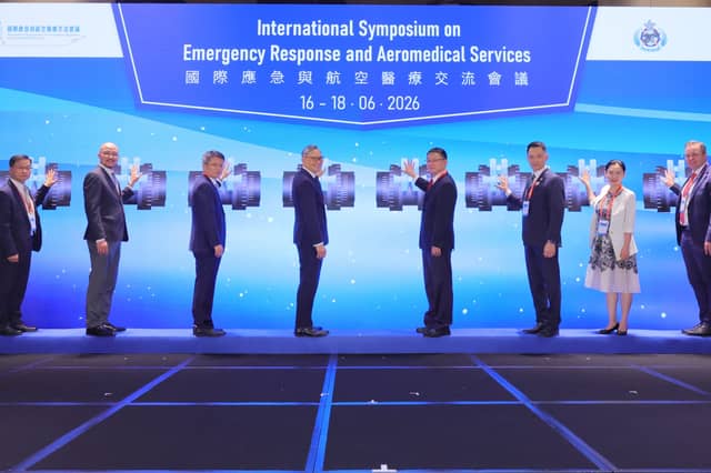 The inaugural International Symposium on Emergency Response and Aeromedical Services was held in Hong Kong from June 16 to 18