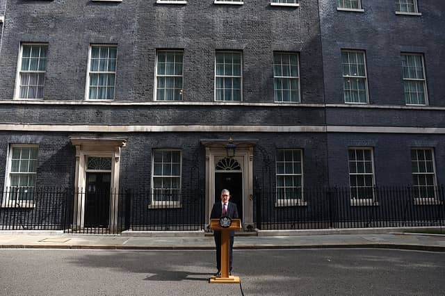 Sir Keir Starmer gives his resignation speech.