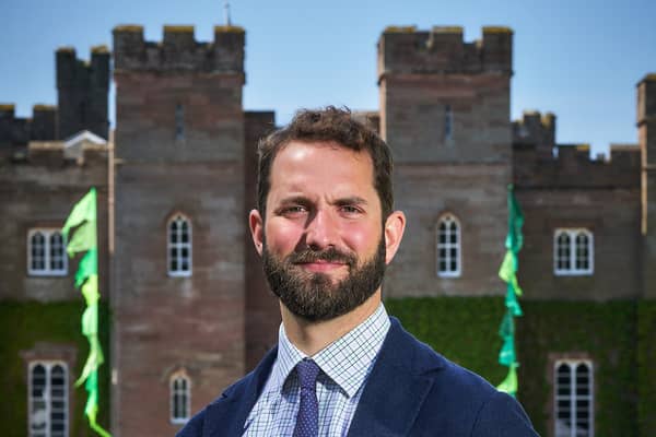 William Murray, Viscount Stormont, is custodian and general partner of the historic estate at Scone Palace.