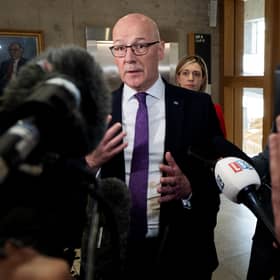 First Minister John Swinney