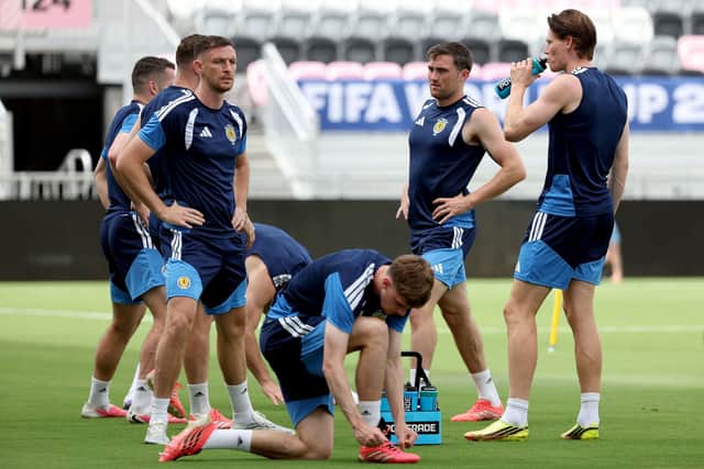 Scotland's players prepare in Miami for a shot at history.