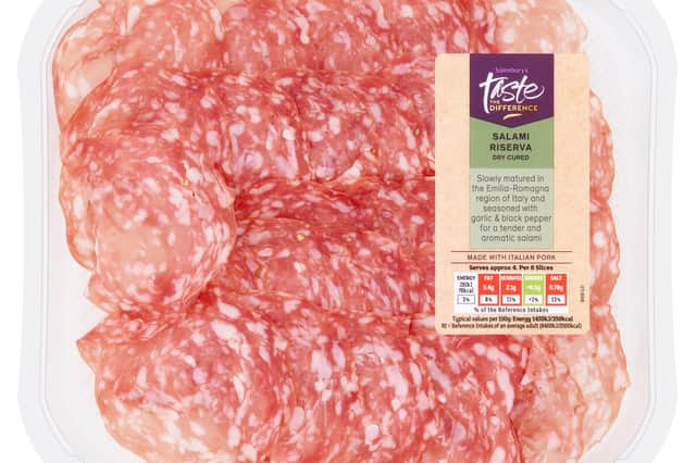 Sainsbury's Salami Riserva