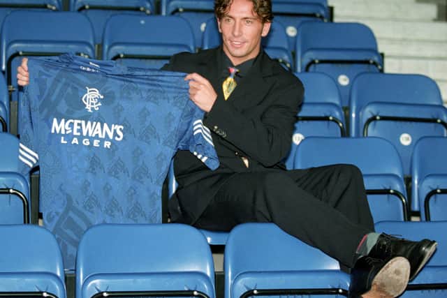 Derek McInnes joined Rangers as a player in 1995.