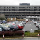 Monklands Hospital in Airdrie