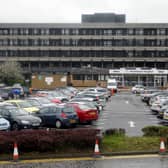 Monklands Hospital in Airdrie