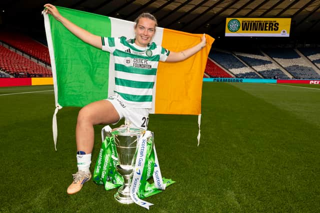 Celtic top scorer Saoirse Noonan will depart after two years at the SWPL club.
