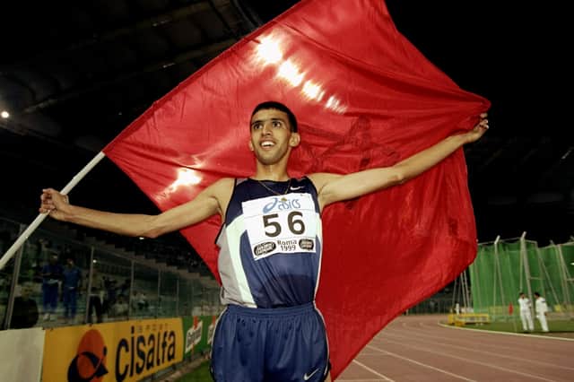 Hicham El Guerrouj of Morocco has held the world mile record since 1999.