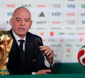 FIFA president Gianni Infantino supports expanding the World Cup to 64 teams.