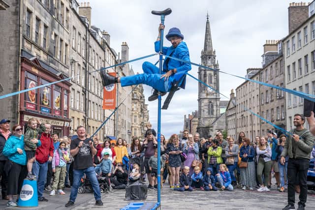The closure is set to remain in place during the early weeks of the Edinburgh festivals.