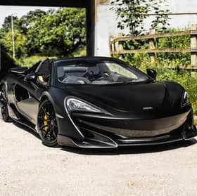 The 2019 McLaren 600LT Spider prize is accompanied by £5,000 in cash, with a £100,000 cash alternative available