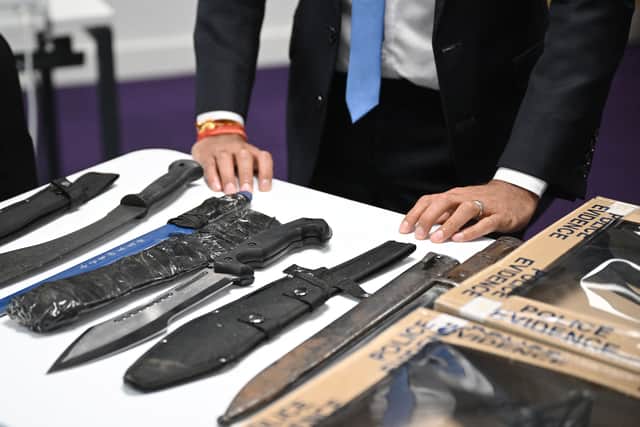 The Scottish Police Federation wants extra powers to confiscate knives  (Picture: Justin Tallis/pool)