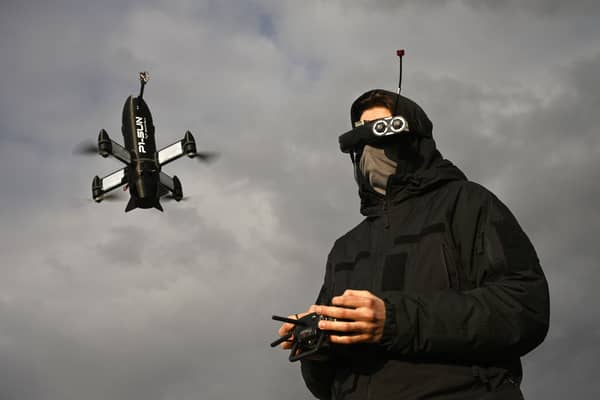 The widespread use of drones in the Ukraine War has prompted a variety of counter measures (Picture: Genya Savilov)
