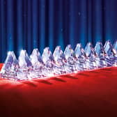 Each Toblerone Crystal Bar is exclusively designed and developed using Swarovski's decades of skill