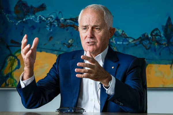 Former Australian Prime Minister Malcolm Turnbull argues that centre-right parties’ 'only real political equity' is based on running the economy well (Picture: David Gray)