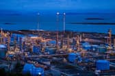 The Karsto gas processing plant in North Rogaland, Norway (Picture: Cornelius Poppe)