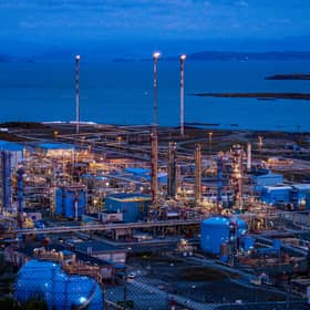 The Karsto gas processing plant in North Rogaland, Norway (Picture: Cornelius Poppe)