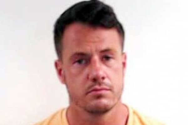 Police officer Cameron Ross who has been jailed for 10 years for the rape of two women  