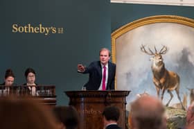 Landseer's Scene in Braemar reached a sale price of £5.9m at Sotheby's . PIC: Sotheby's