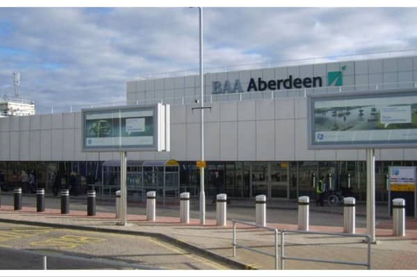 Strike action by security staff at Aberdeen Airport has been announced.