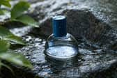Uni Rain Eau de Parfum is inspired by the scent of fresh rainfall, blending floral and earthy notes in a lightweight, water-based fragrance.