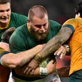 Edinburgh prop Boan Venter, who is joining the Lions in his homeland this summer, will start for South Africa against Scotland (Pic: Getty)