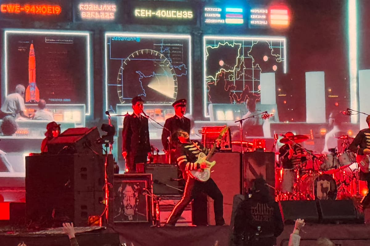 My Chemical Romance im Bellahouston Park in Bildern: Hier sind 10 Fotos ...