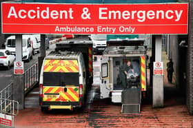 Ambulances can end up stuck outside hospitals, and unable to attend other emergency calls, because there are not enough beds to take their patient (Picture: Jeff J Mitchell)