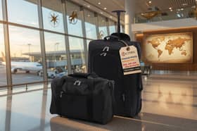 The two-piece luggage set from 5 Cities includes a Ryanair-compatible underseat holdall alongside a larger hard-shell suitcase for longer trips