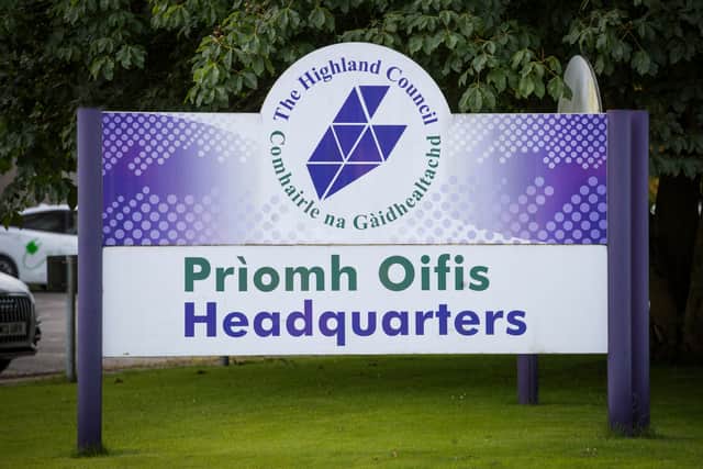 Highland Council's headquarters in Inverness