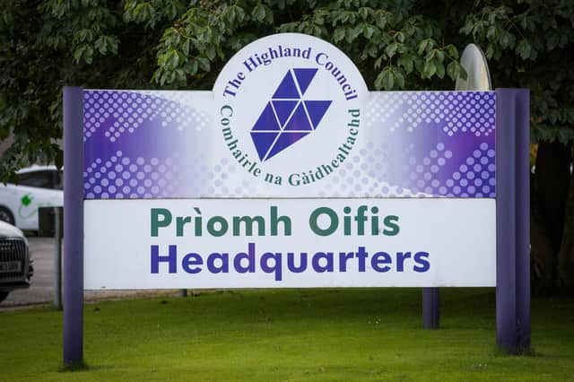 Highland Council's headquarters in Inverness