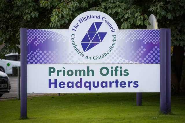 Highland Council's headquarters in Inverness