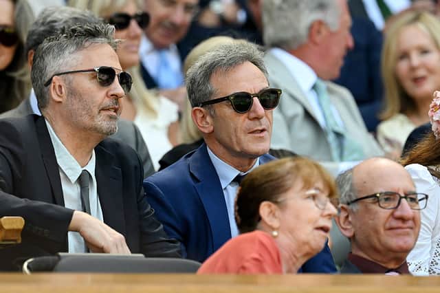 Actor Jason Isaacs in the Royal Box.