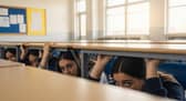 Lockdown drills are common in US schools 