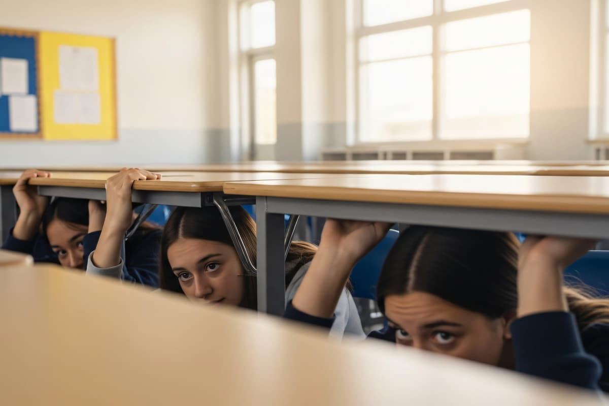 'Hide and keep quiet': New law will see rise of US-style lockdown drills ...