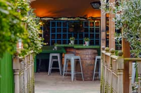 The Blackbird beer garden