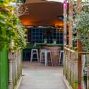 The Blackbird beer garden