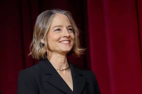 Actress Jodie Foster is one of the stars in the Wimbledon Royal Box today.