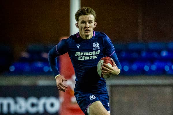 Scotland stand-off Jake Dalziel and his under 20 teammates face Argentina in Georgia tomorrow (Pic: SNS)