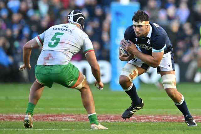 Alex Samuel missed the match against South Africa due to a knee injury.