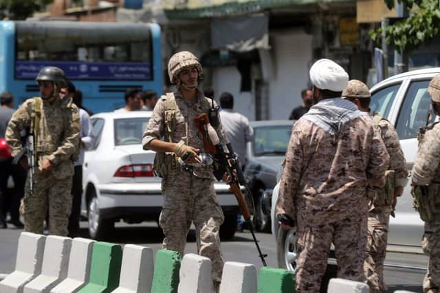 Iran's Islamic Revolutionary Guard Corps has many roles, including using criminals and other proxies to target people overseas (Picture: Hossein Mersadi)