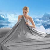 The Marchpower Cooling Blanket is designed to help sleepers stay more comfortable during warm weather, with multiple colours and sizes available.