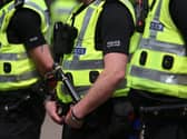 A number of Police Scotland officers in uniform